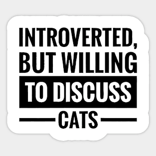 Introverted... v.2 Sticker